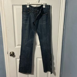 Low rise , size 31 Citizens of humanity dark wash, vintage, straight leg